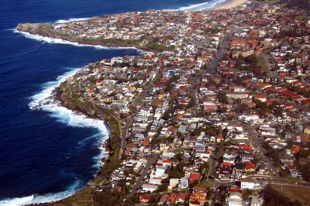 Properties on the Sydney coastline. Photo: Reuters