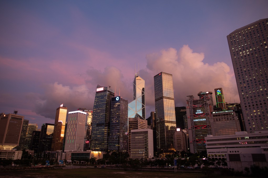 Commercial buildings sit in Admiralty district in Hong Kong, on July 15. Claims that Hong Kong has lost its freedoms are daily contradicted by continuing protests, feisty press freedom, and a robust community of independent and cantankerous lawyers and judges. Photo: EPA-EFE