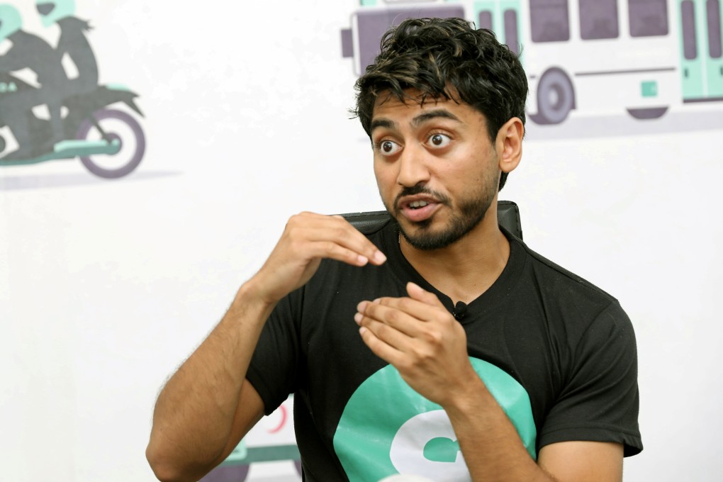 Gokada CEO Fahim Saleh speaks during an interview in Lagos, Nigeria in May 2019. Photo: Reuters