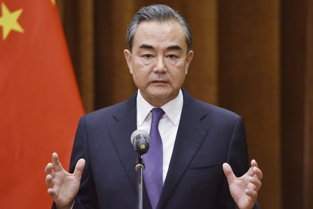 Chinese Foreign Minister Wang Yi was openly critical of the US in a telephone call with his Russian counterpart. Photo: AP