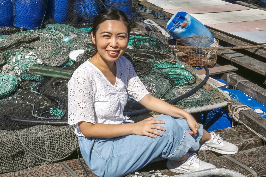 Spirit of Hong Kong Awards 2020 nominee Ranae So at Choi Kee Fish Farm in Sam Mun Tsai. Photo: Jonathan Wong