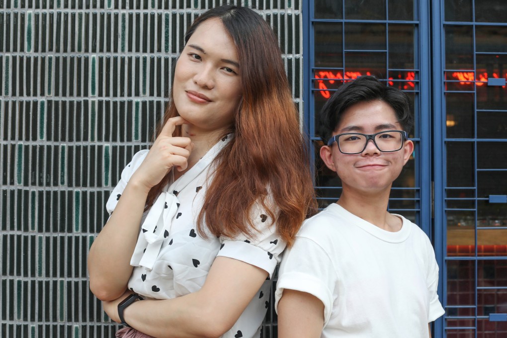 Alice Ho (left) and Liam Mak have reported negative experiences in the workplace relating to their gender. Photo: Xiaomei Chen