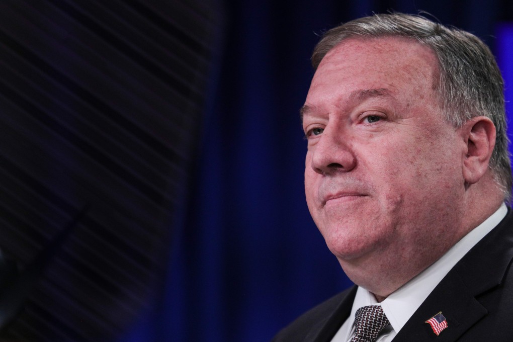 It has become a common rhetorical strategy for US President Donald Trump, Attorney General William Barr and Secretary of State Mike Pompeo (pictured) to draw a line between China’s leaders and its people. Photo: AFP