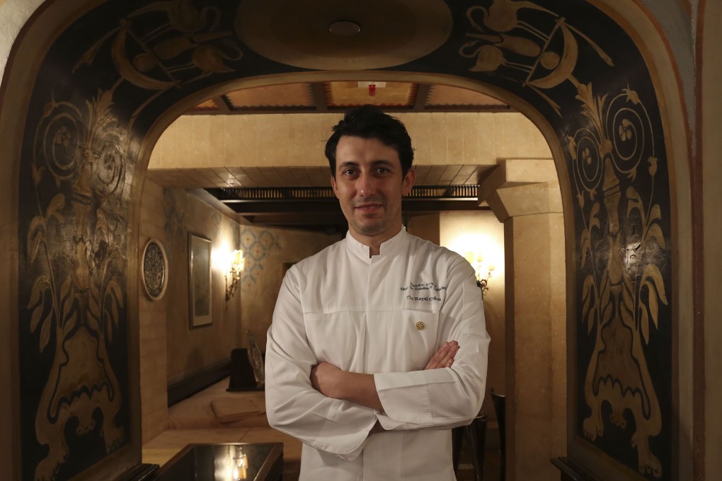 Claudio Favero at Sabatini Ristorante Italiano, in Tsim Sha Tsui. Photo: SCMP / Jonathan Wong