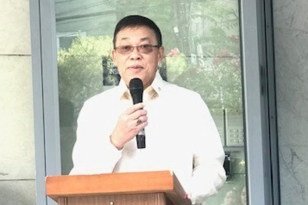 Noe Albano Wong, former Philippine ambassador to South Korea. Photo: Facebook