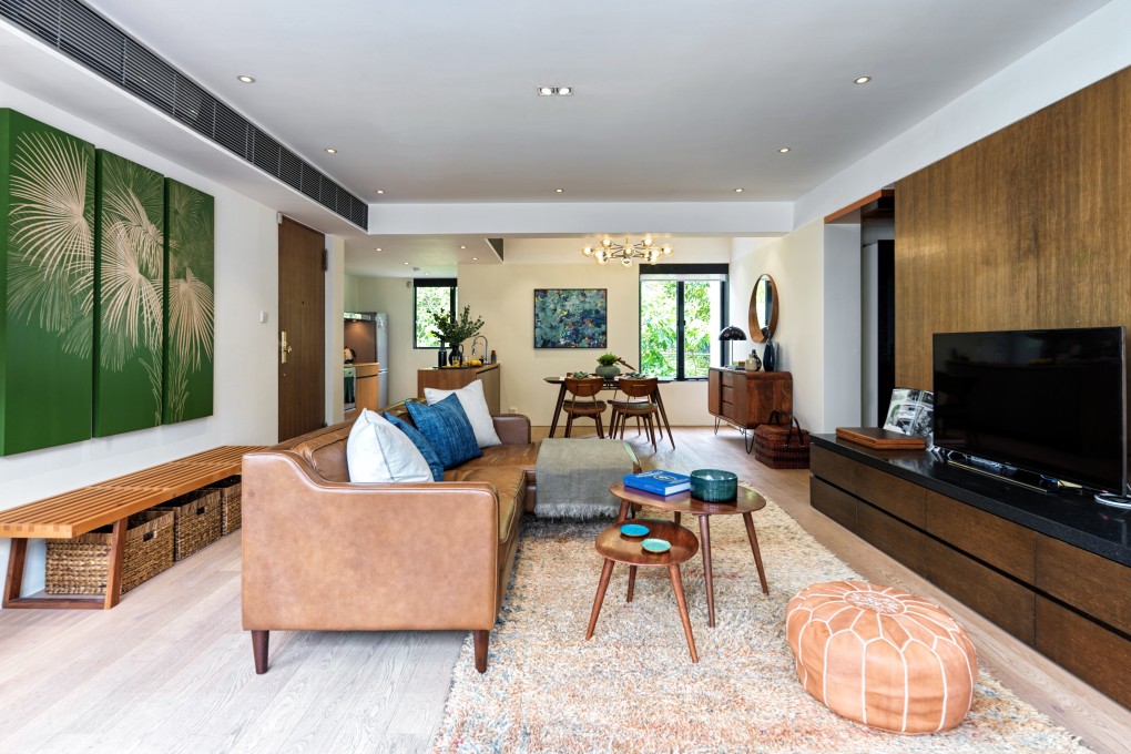 Matt David and Daria Rokk’s Happy Valley flat, with interiors overseen by Flavia Markovits. Photography: John Butlin. Photography assistant: Timothy Tsang. Styling: Flavia Markovits