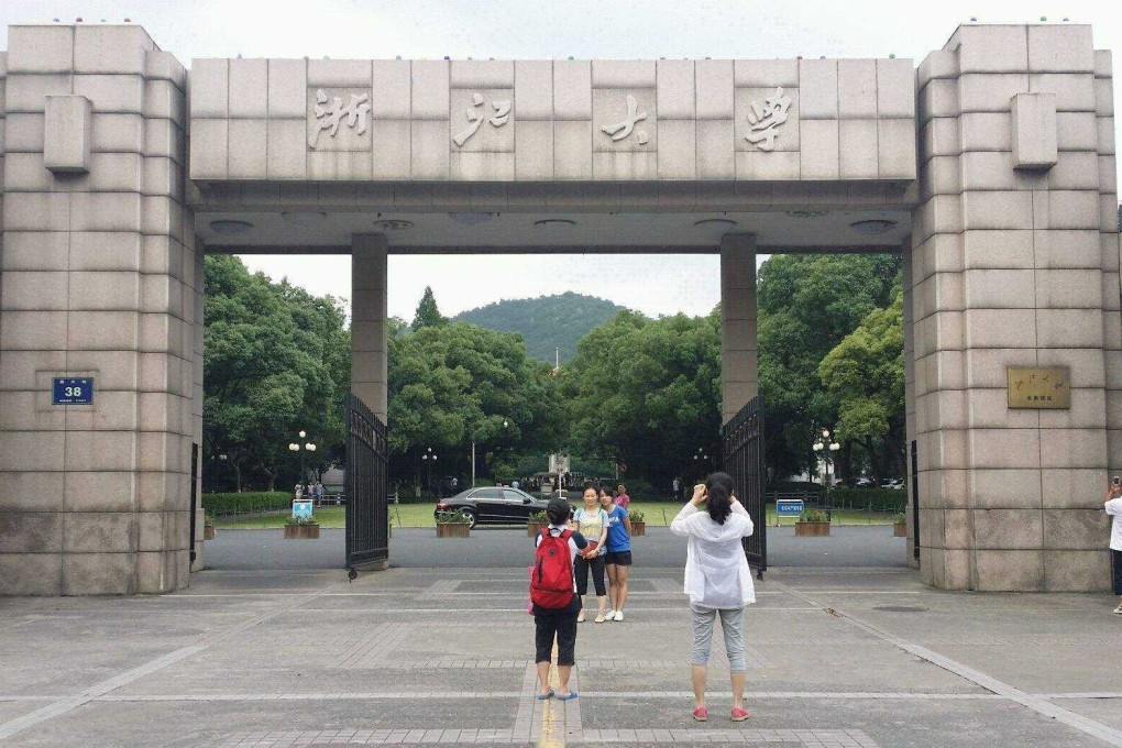 Zhejiang University in Hangzhou is being criticised for its handling of a student who was sentenced for the crime of rape but was still allowed to continue on campus “under the university’s observation”. Photo: Handout