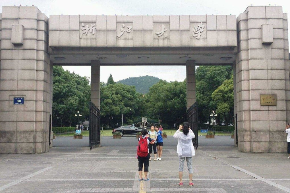 Zhejiang University in Hangzhou is being criticised for its handling of a student who was sentenced for the crime of rape but was still allowed to continue on campus “under the university’s observation”. Photo: Handout