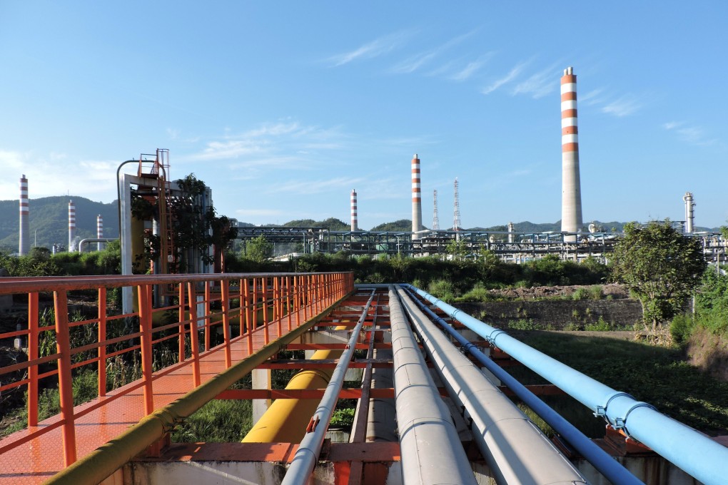 Gas pipelines at the Puguang gas field in Dazhou, in Sichuan province. Last December, China combined three oil pipeline networks into a single operator to improve efficiency in the state sector. Photo: Reuters