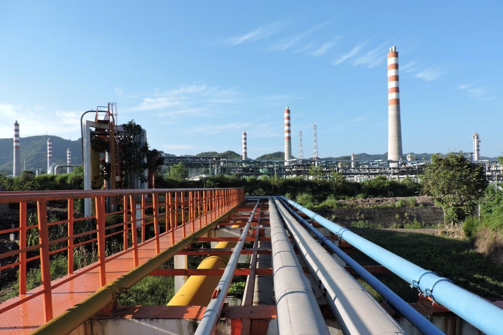 Gas pipelines at the Puguang gas field in Dazhou, in Sichuan province. Last December, China combined three oil pipeline networks into a single operator to improve efficiency in the state sector. Photo: Reuters