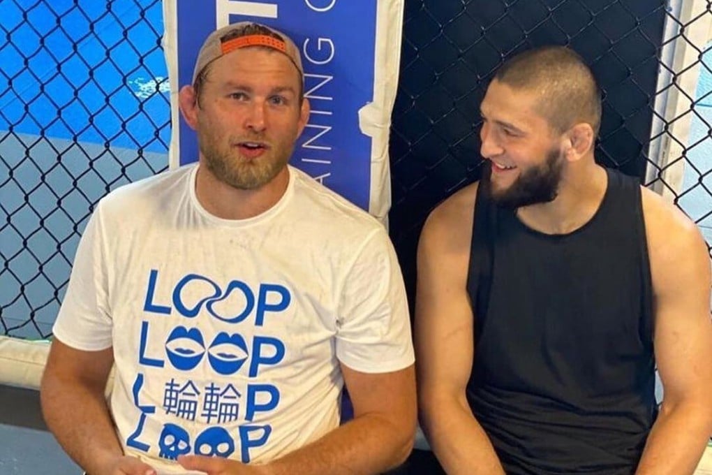 Alexander Gustafsson with Khamzat Chimaev at Allstars Gym in Stockholm. Photo: Instagram