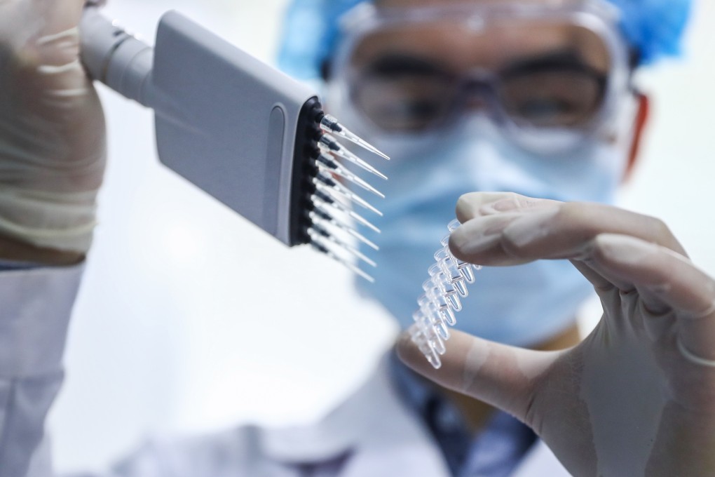 The chairman of SinoPharm said phase three clinical trials of its vaccine candidate began in June. Photo: Xinhua