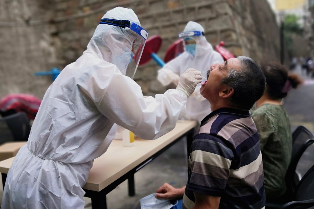 Swab tests can take hours to analyse, but it is claimed a new technique could speed that up. Photo: Reuters