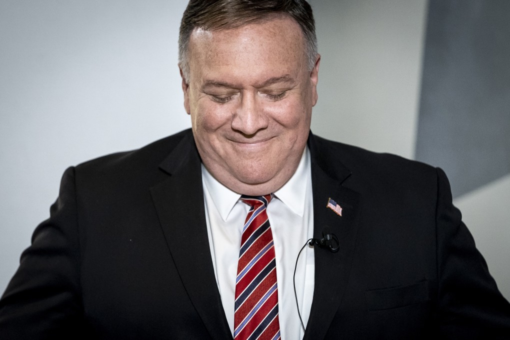 US Secretary of State Mike Pompeo said India should reduce its reliance on Chinese companies. Photo: EPA