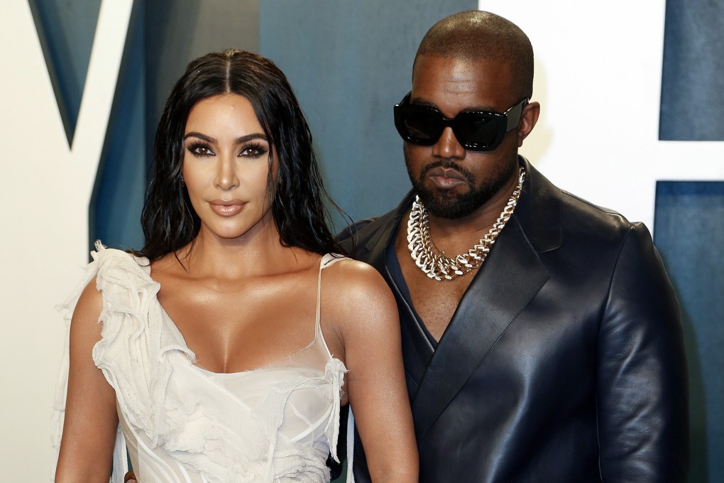 Kim Kardashian and her husband Kanye West. Photo: EPA-EFE
