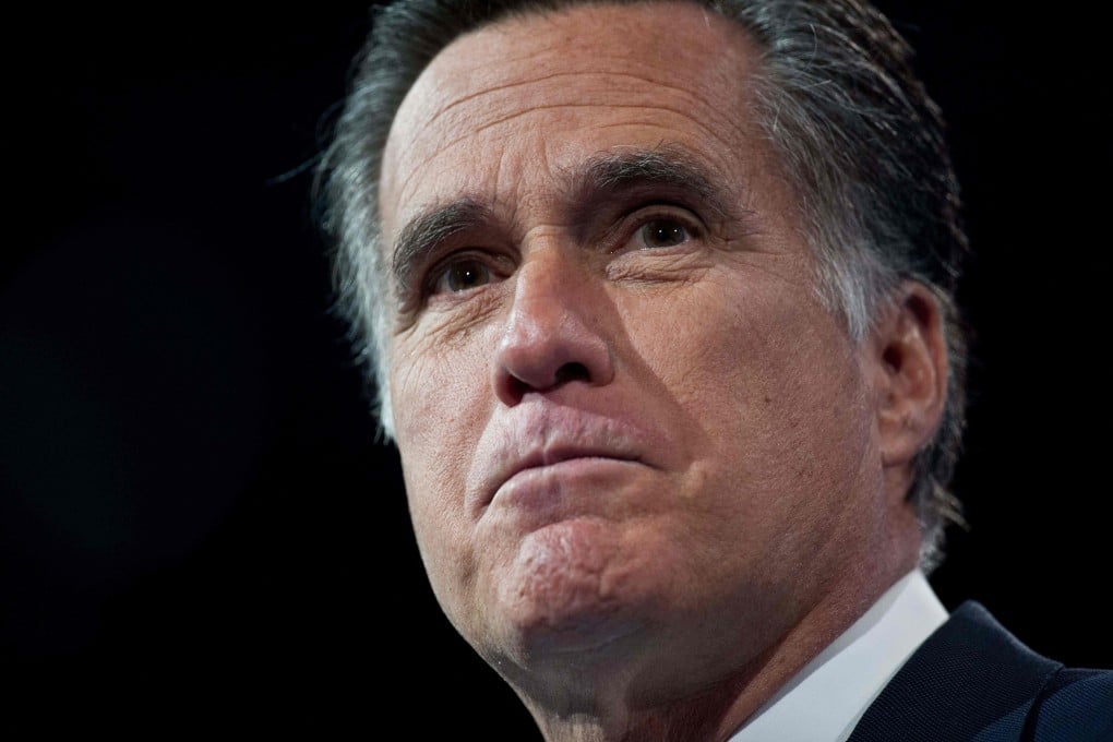 US Republican Senator Mitt Romney is one of the co-authors of the Strategic Act, billed as a first in terms of its scope. Photo: AFP