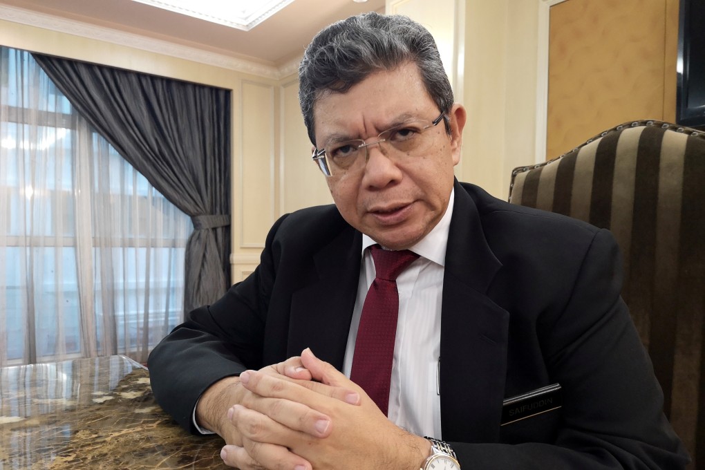Malaysian communications minister Saifuddin Abdullah has affirmed that social media users are free to produce and upload videos without the need for a licence, a day after implying they would need official licences. Photo: Reuters