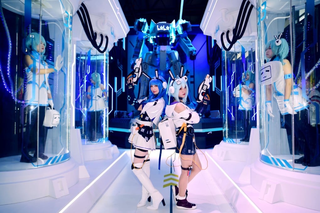 Cosers (cosplayers) and visitors are pictured at the 2019 China Digital Entertainment Expo & Conference (ChinaJoy) in Shanghai on Aug. 2, 2019. Photo: VCG