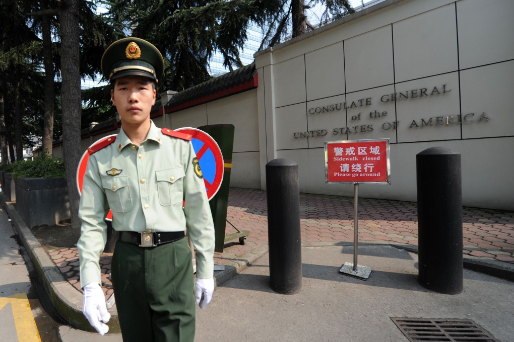 Beijing has ordered the closure of the US consulate in Chengdu, which opened in 1985. Photo: AFP
