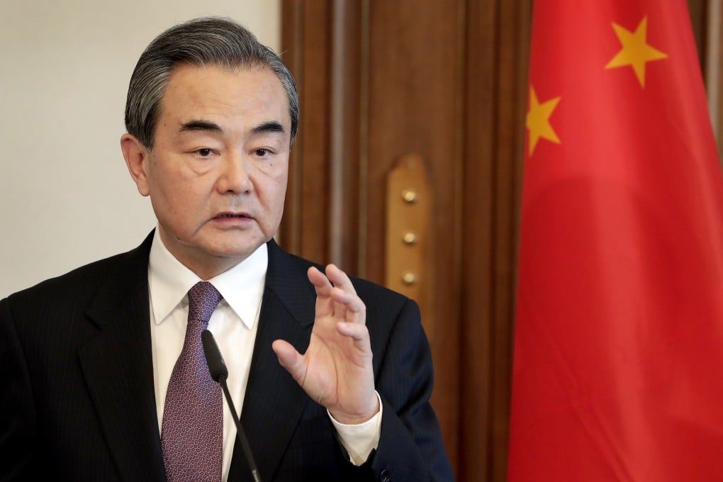Chinese Foreign Minister Wang Yi accuses “anti-China forces” in the US of creating “ideological confrontation and openly threatening other countries to take a side” in America’s disputes with China. Photo: AP