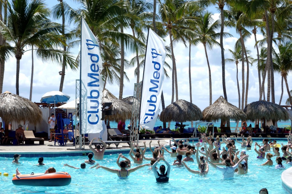 Club Med banners at its resort in Punta Cana, Dominican Republic. Fosun bought the business in 2015 after outbidding rival offer from an Italian businessman. Photo: Reuters