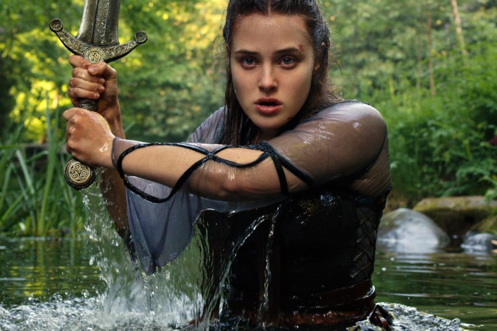 Netflix’s Cursed tells the story of the Lady of the Lake, Nimue, played by Katherine Langford (above). Photo: Netflix