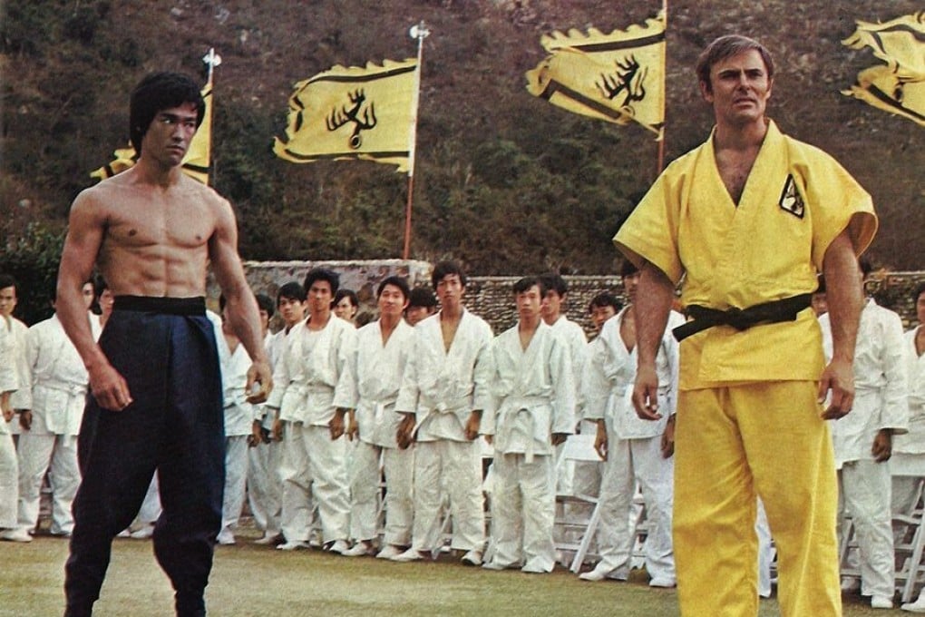 Bruce Lee and John Saxon in ‘Enter the Dragon’. Photo: Warner Brothers