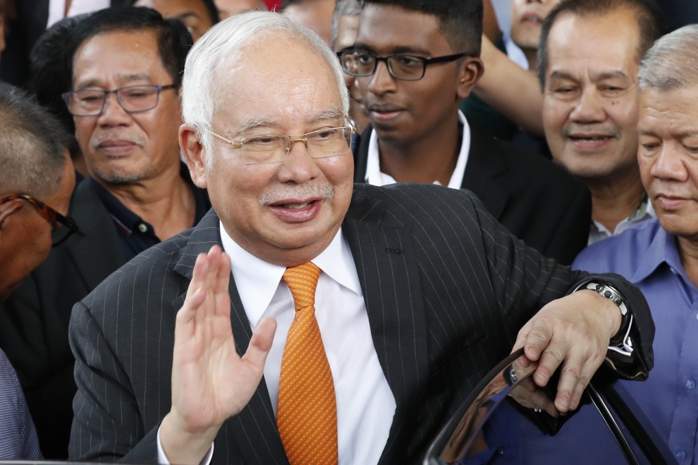 Former Malaysian prime minister Najib Razak will hear the verdict in his trial, involving seven of the 42 criminal charges he is facing over his alleged role in the looting of Malaysia’s 1MDB state fund. Photo: AP
