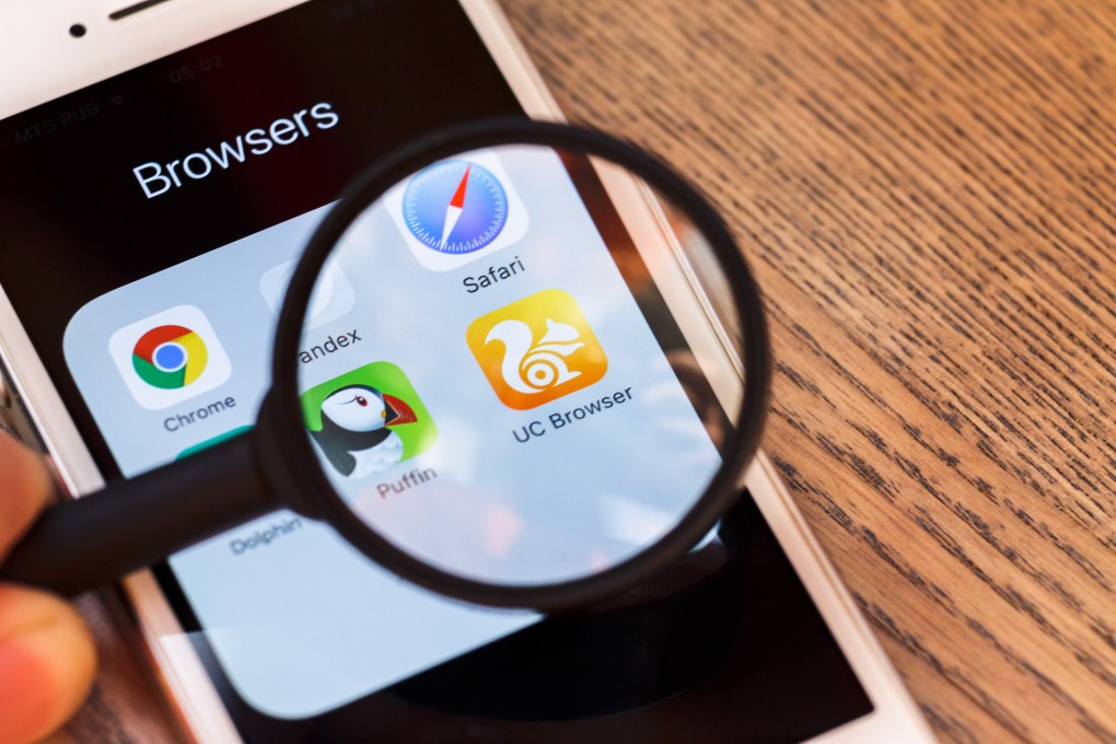 UC Web operates UC Browser, a mobile phone browser, and UC News, a news aggregation service, in India. Photo: Shutterstock