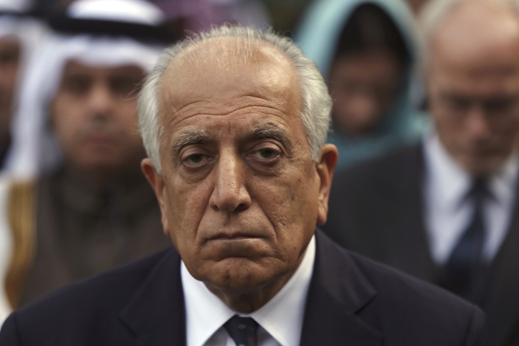 Washington's peace envoy Zalmay Khalilzad. Photo: AP Photo