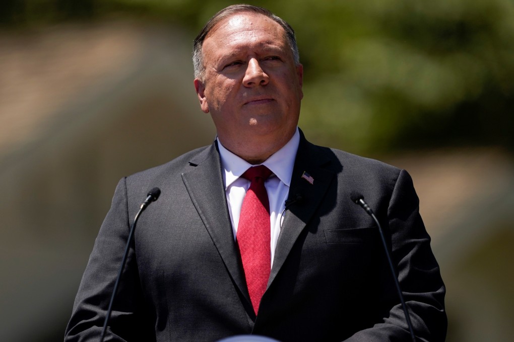 Secretary of State Mike Pompeo said it is the “mission of our time” for the US and its allies to secure freedoms from “Frankenstein” China. Photo: Reuters