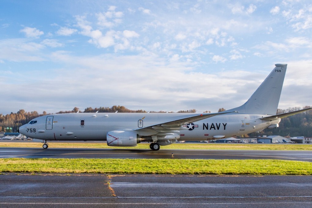 A US Navy P-8A was tracked to within 100km of Shanghai. Photo: AFP