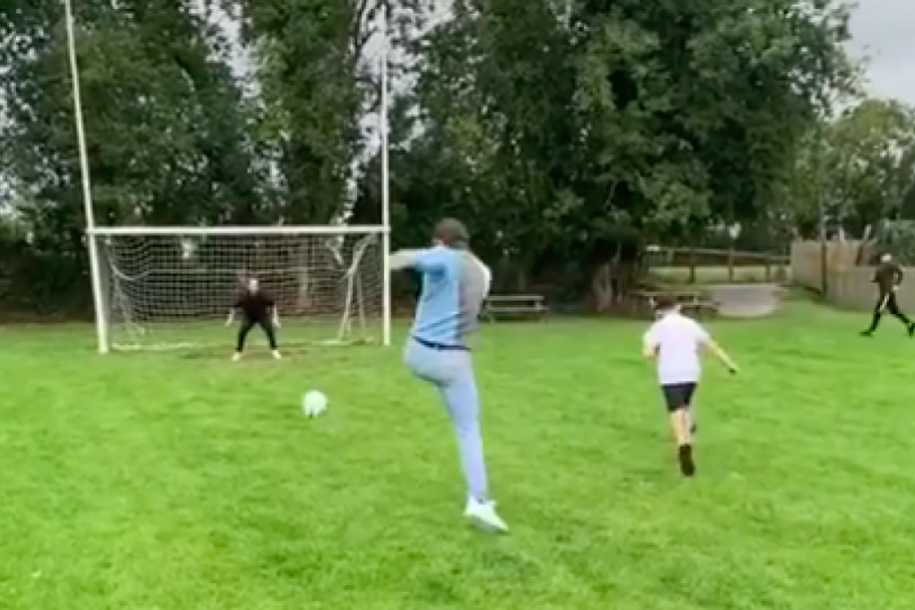 Conor McGregor has been invited to train with Sergio Ramos and Real Madrid after showing off his football skills. Photo: Instagram/Conor McGregor