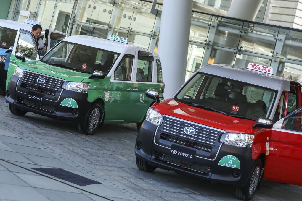 Inchcape Greater China, the company behind most Hong Kong taxi sales, has been phasing out old models that ran solely on liquefied petroleum gas with a new hybrid version. Photo: K. Y. Cheng