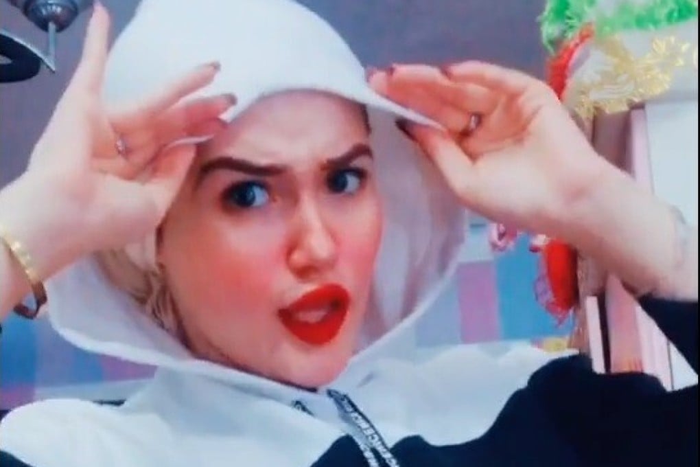 Egyptian influencer Haneen Hossam has more than 900,000 followers on Tiktok. Photo: Haneen Hossam via Tiktok