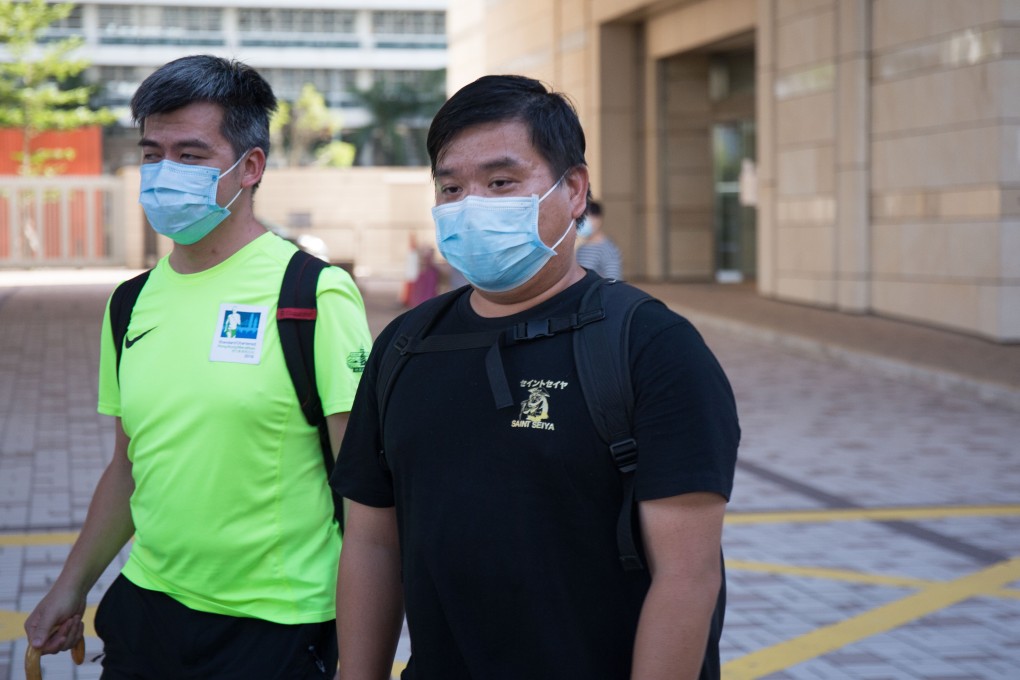 The trial of Poon Yung-wai (right) is expected to last for 10 days at West Kowloon Court. Photo: SCMP