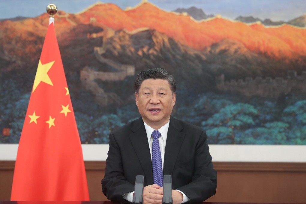 Chinese President Xi Jinping addresses the opening ceremony of the fifth annual meeting of the Asian Infrastructure Investment Bank (AIIB) via video link, in Beijing, China, on July 28, 2020. Photo: Xinhua