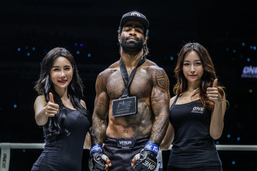 Cosmo Alexandre celebrates his knockout win over Sage Northcutt. Photo: ONE Championship