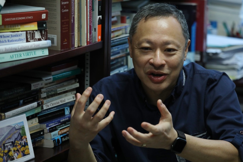 Benny Tai was sacked from his position of associate professor of law at the University of Hong Kong. Photo: Nora Tam