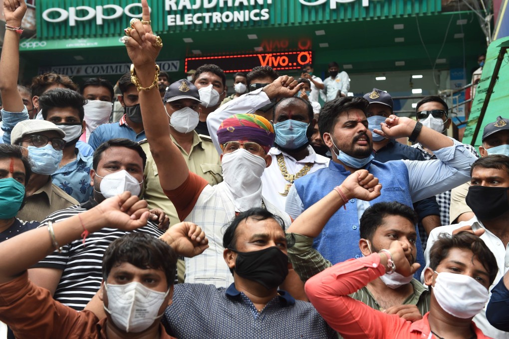 Anti-China sentiment in India could hurt Chinese firms doing business there. Photo: AFP