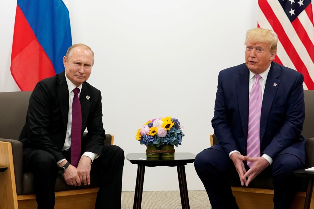 Russian President Vladimir Putin with US President Donald Trump. Photo: Reuters