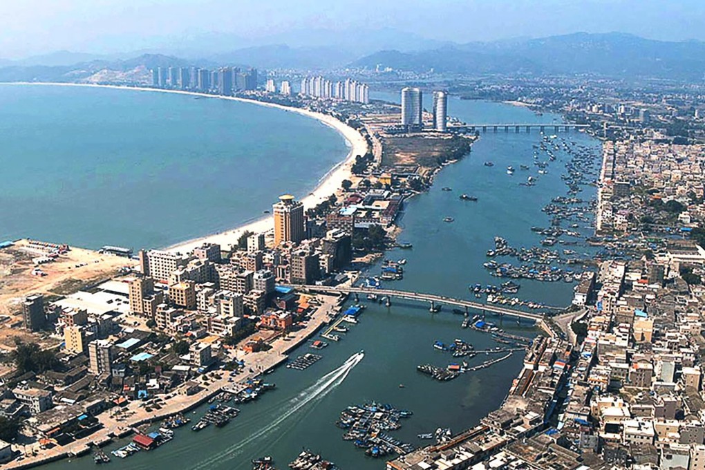 A coastal view of Huizhou in China’s southern province of Guangdong. The Greater Bay Area city is being pitched as a retirement destination for Hong Kong’s elderly citizens. Photo: SCMP Handout