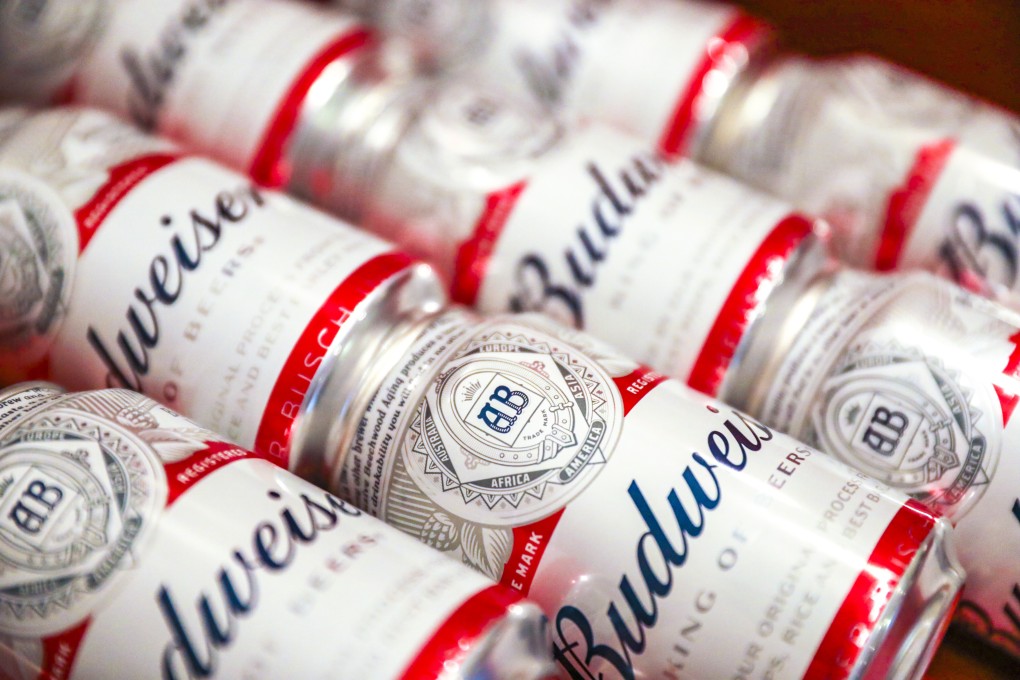 Budweiser Brewing APAC shares soared in Hong Kong on Thursday, as the company raved about upbeat recent sales in China. Photo: K.Y. Cheng