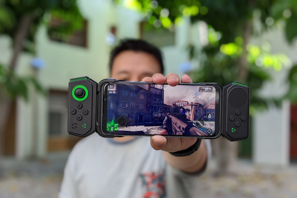 The Blackshark 2 Pro gaming smartphone. In March, Tencent and Black Shark jointly launched the world’s first 5G gaming phone, the Black Shark 3. Photo: SCMP