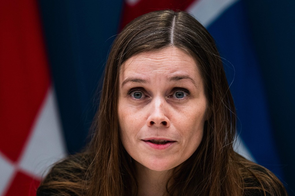 Iceland’s Prime Minister Katrín Jakobsdottir. Photo: AFP