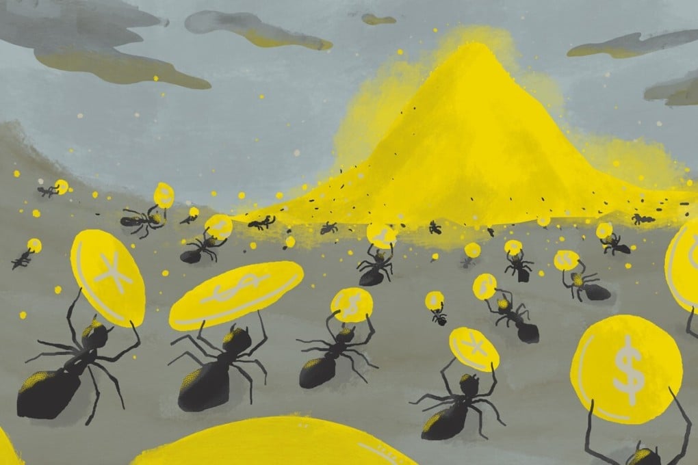 Ant Group could become the poster boy for China’s plan to attract fast-growing technology champions to list on its domestic markets. Illustration: Brian Wang