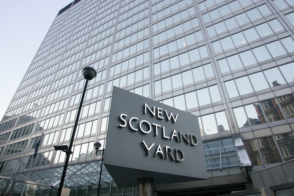 New Scotland Yard, the headquarters of the Metropolitan Police. Photo: AP Photo