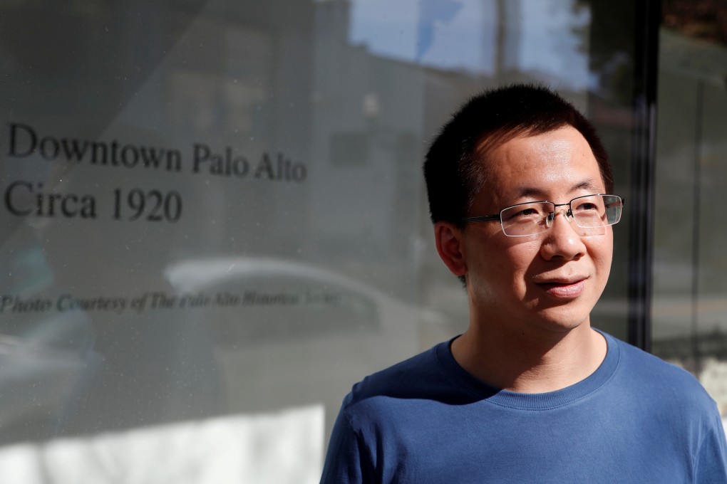 Zhang Yiming, founder and global CEO of ByteDance, seen in Palo Alto, California, on March 4. Photo: Reuters