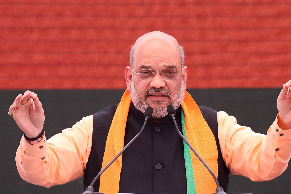 India’s Home Minister Amit Shah. Photo: EPA