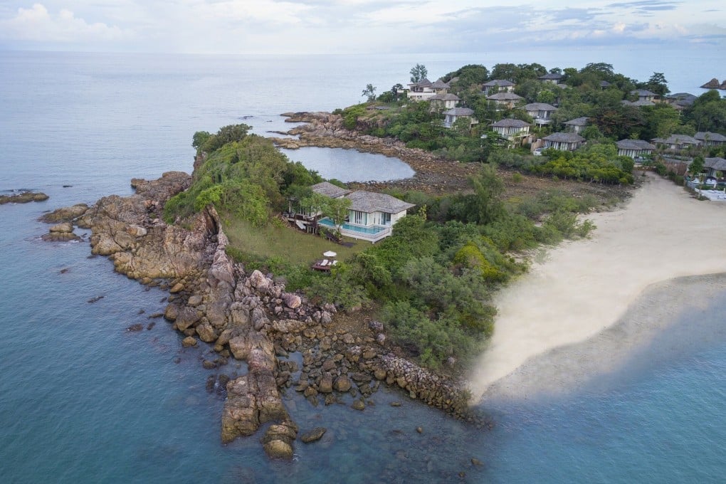 Cape Fahn, a private island resort in Koh Samui, Thailand. Buy exclusive use of the property for your family and friends for US$23,600 per night and upwards. A cheaper option is Knai Bang Chatt in Kep, Cambodia, where midweek buy-outs, as such deals are called in the travel trade, start from US$2,100. Photo: Cape Fahn